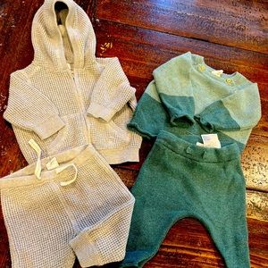 Gap & h&m knit sets